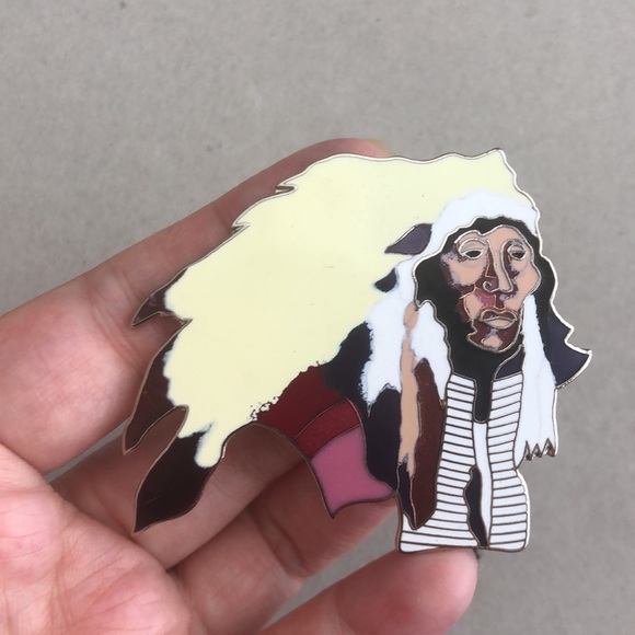 RARE Len Agrella Native American bolo tie - Picture 5 of 6